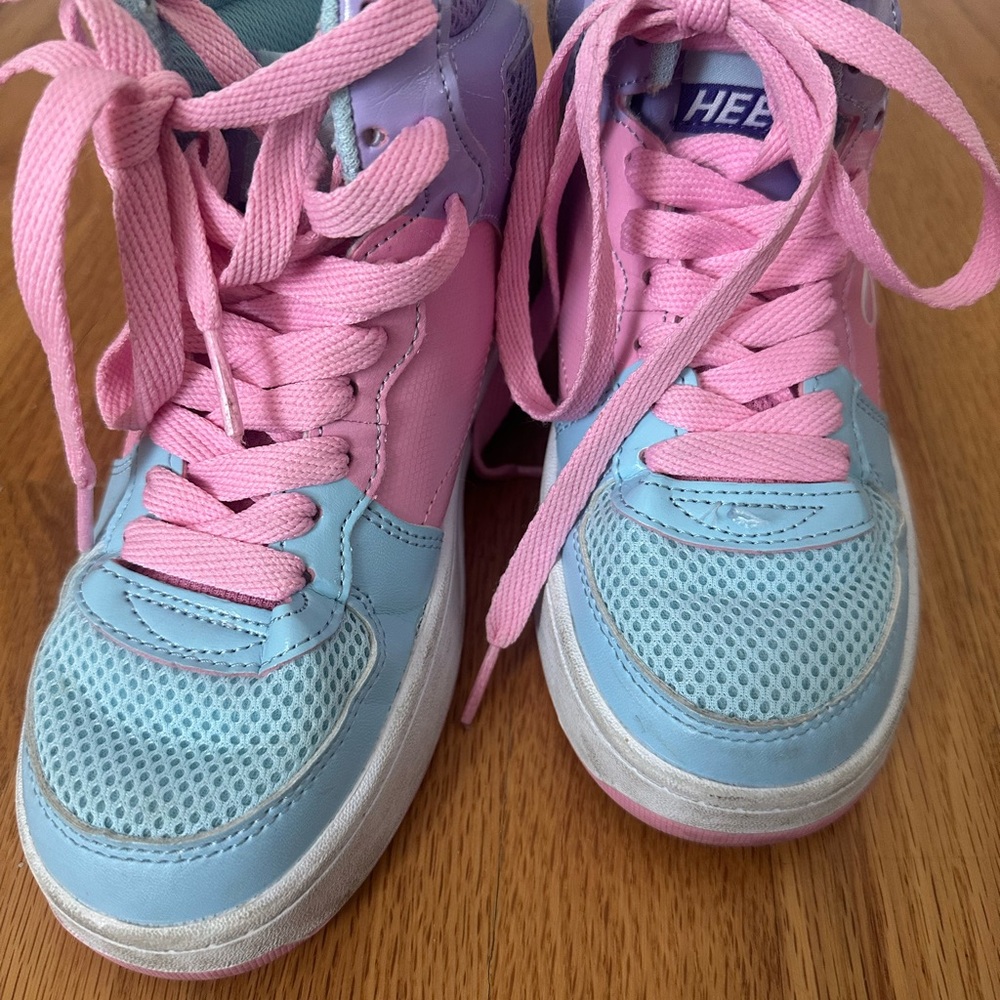 Heelys Kids' Pink and Light Blue Sneakers